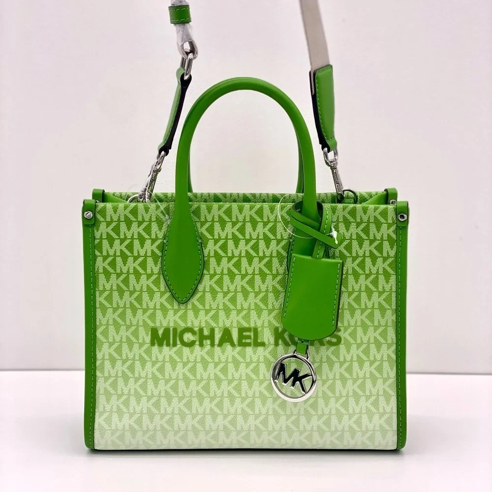 Michael Kors Mirella Small Ombré Signature Logo Crossbody Bag